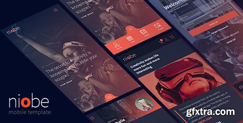 ThemeForest - Niobe v1.0 - HTML Mobile Template - 24352185