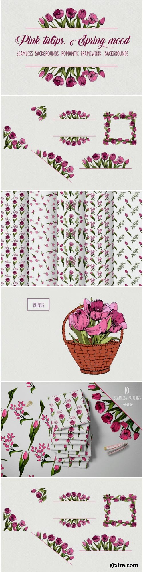 Pink Tulips. Spring Mood 1717335