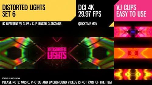 Udemy - VJ Distorted Lights (4K Set 6)