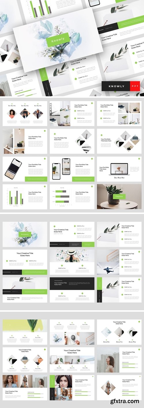 Knowly - Clean Powerpoint, Keynote and Google Slides Templates