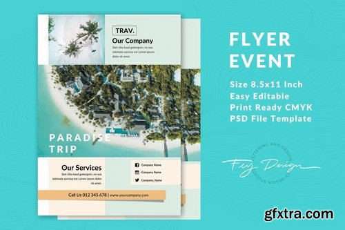 Travel Flyer Event