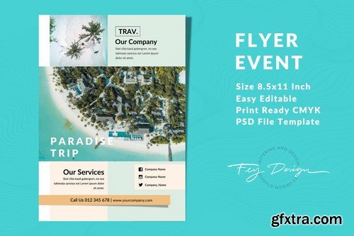 Travel Flyer Event