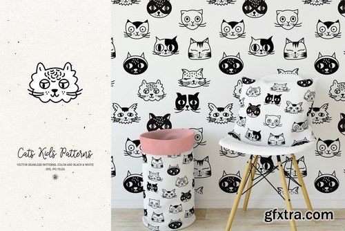 Cats Kids Patterns