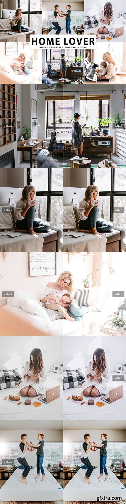 Home Lover Mobile & Desktop Lightroom Presets