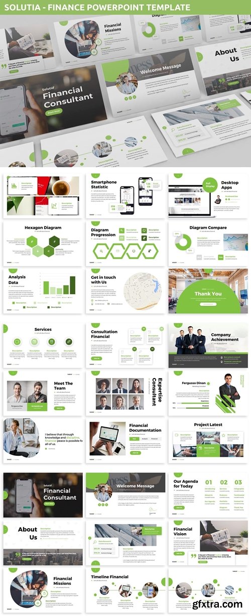 Solutia - Finance Powerpoint Template