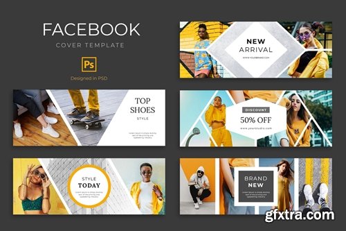 Urban Fashion Facebook Cover Template