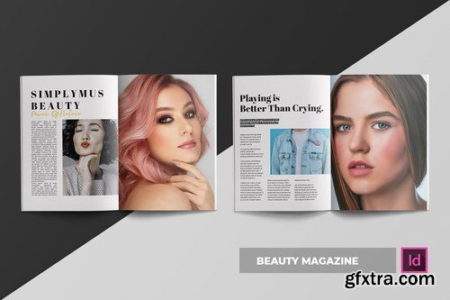 Beauty Magazine Template