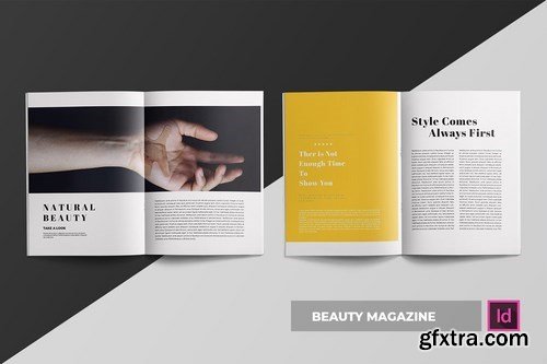 Beauty Magazine Template