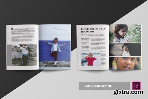 Kids Magazine Template