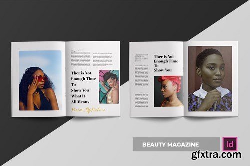 Beauty Magazine Template