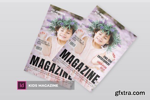 Kids Magazine Template