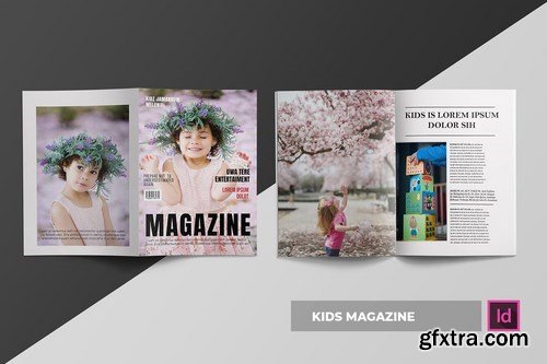 Kids Magazine Template