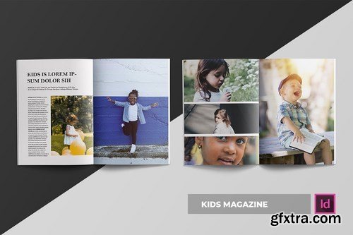 Kids Magazine Template