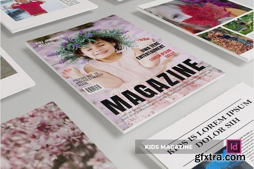 Kids Magazine Template