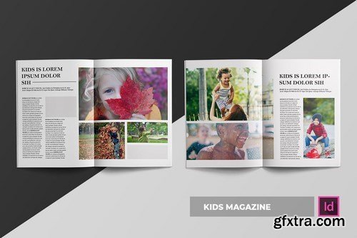 Kids Magazine Template