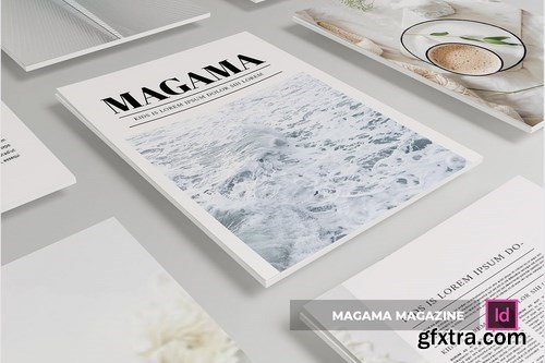 Magama Magazine Template