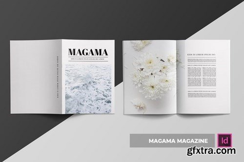 Magama Magazine Template