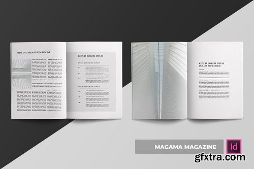 Magama Magazine Template