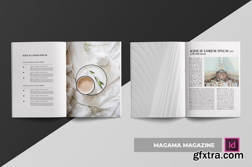 Magama Magazine Template