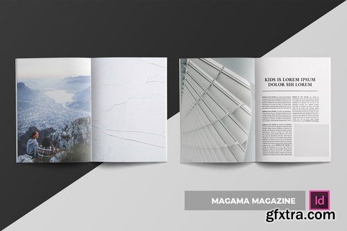 Magama Magazine Template