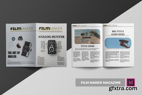 Film Maker Magazine Template