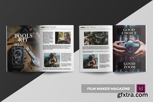 Film Maker Magazine Template