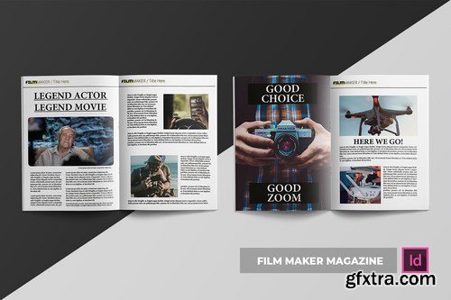 Film Maker Magazine Template