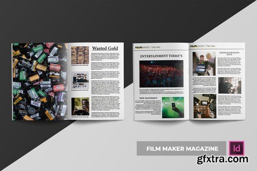 Film Maker Magazine Template