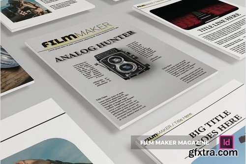 Film Maker Magazine Template