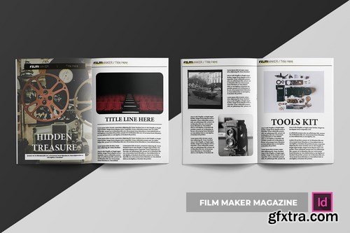 Film Maker Magazine Template