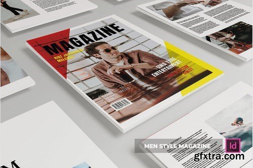 Men Style Magazine Template