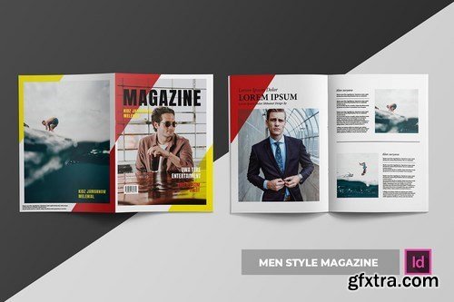 Men Style Magazine Template