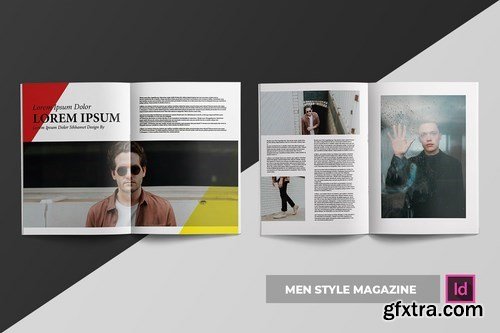 Men Style Magazine Template