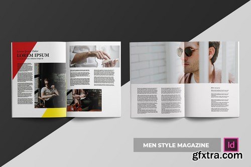 Men Style Magazine Template