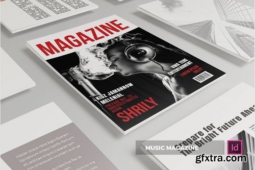 Music Magazine Template