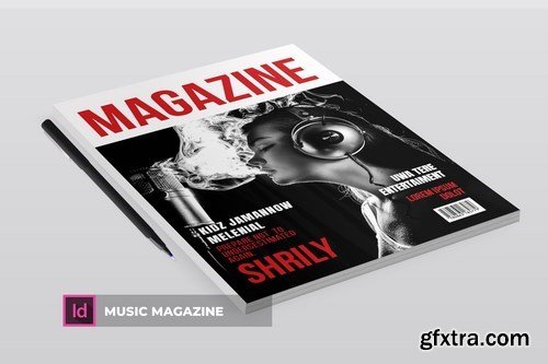 Music Magazine Template