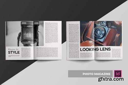 Photo Magazine Template