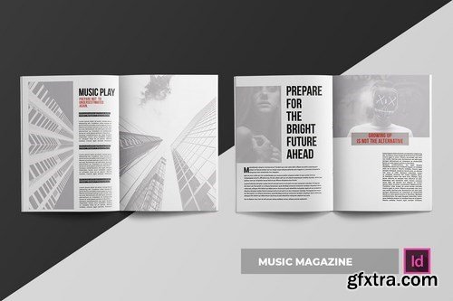 Music Magazine Template