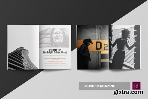 Music Magazine Template