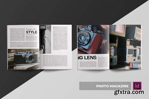 Photo Magazine Template