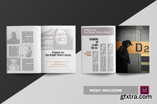 Music Magazine Template