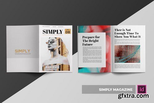 Simply Magazine Template