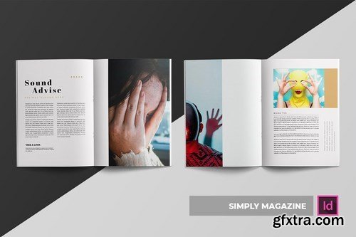 Simply Magazine Template