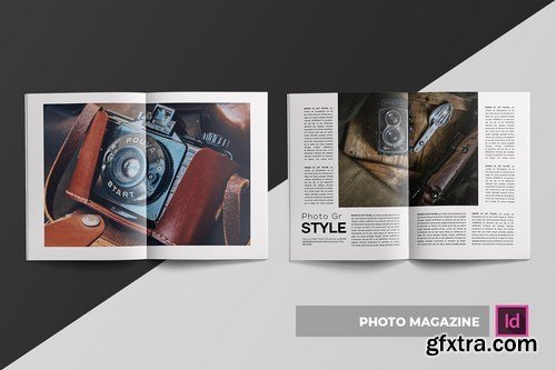 Photo Magazine Template