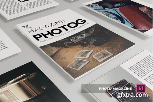 Photo Magazine Template