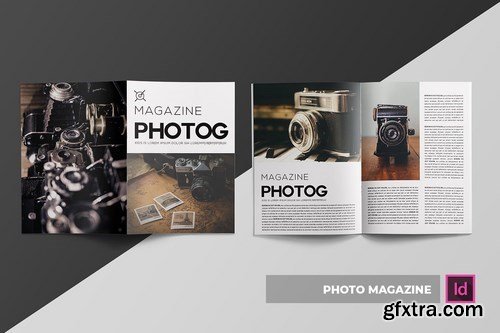 Photo Magazine Template