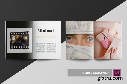 Simply Magazine Template