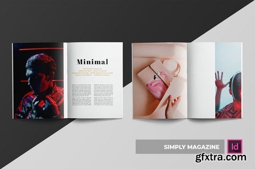 Simply Magazine Template