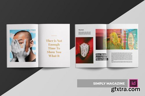 Simply Magazine Template