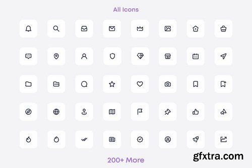 Complete Web and Mobile UI Icons Pack - UICON2